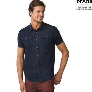 Prana Cayman Shirt‎ Short-sleeve XS, NWT gropcore outdoor hiking athletic